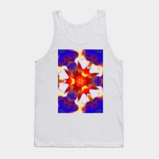 burning fire Tank Top